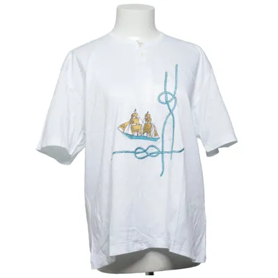 T-shirt (Hvid, Flerfarvet) fra Peter Hahn