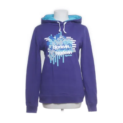 Capuchon sweater (Lila, Blauw) van Björkvin Katoen, Polyester
