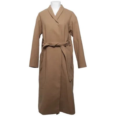 Coat (Beige) from Dagmar Elastane, Polyamide, Polyester, Wool