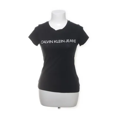 T-shirt (Zwart) van Calvin Klein Jeans Katoen
