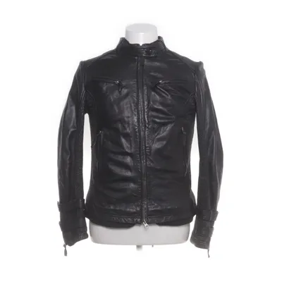 Leather jacket (Black) from Jagger & Evans Cotton, Polyester, Leather