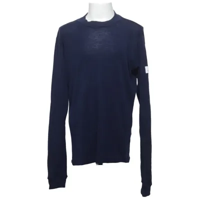 Pul à col roulé (Bleu) de Janus Laine de mouton
