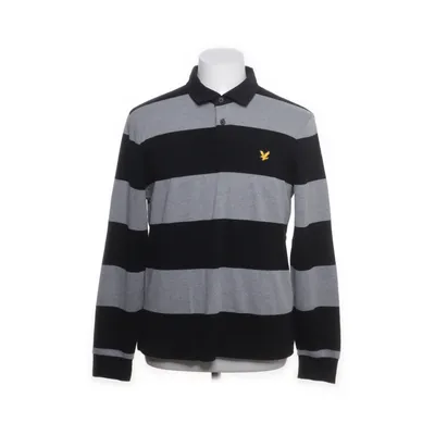 Rugbytröja (Svart, Grå) från Lyle & Scott Bomull, Elastan