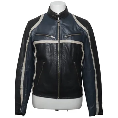 Jack (Zwart, Blauw, Wit) van Rockin Katoen, Leer, Polyester
