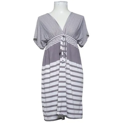 Jurk (Grijs, Wit) van Cristina Love Elastaan, Polyester