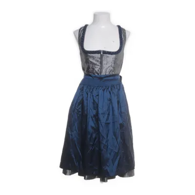 Dirndl (Grå, Blå) fra Duri Landhaus Bomuld, Polyester, Silke