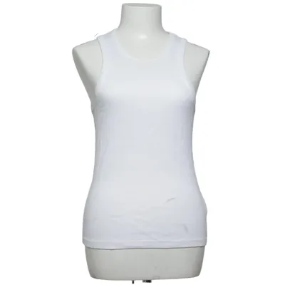Tank Top (White) from Djerf Avenue Elastane, Organic cotton