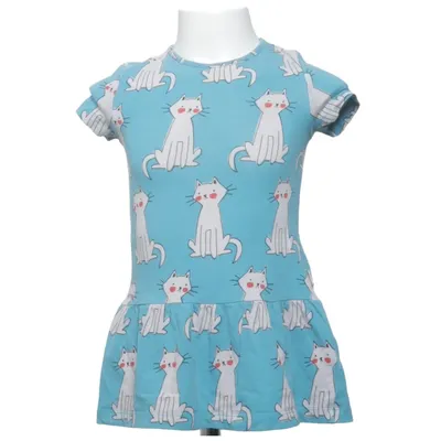 Robe (Bleu, Multicolore) de Me&i Coton, Élasthane
