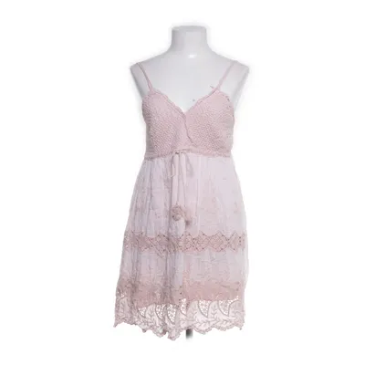 Kjole (Pink) fra Creme Fraiche Bomuld, Silke, Viscose