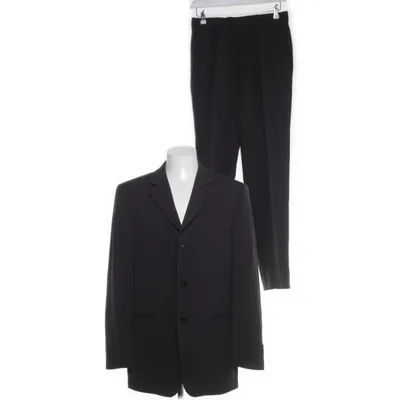 Kostym (Grå) från Batistini Polyester, Ull