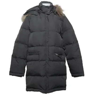 Down coat (Gray) from Bonpoint Down, Feather, Polyester