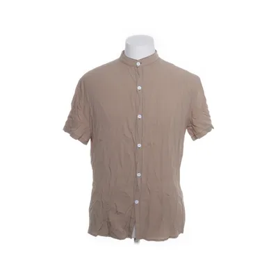 Korte mouwen shirt (Beige) van Shein Katoen, Polyester