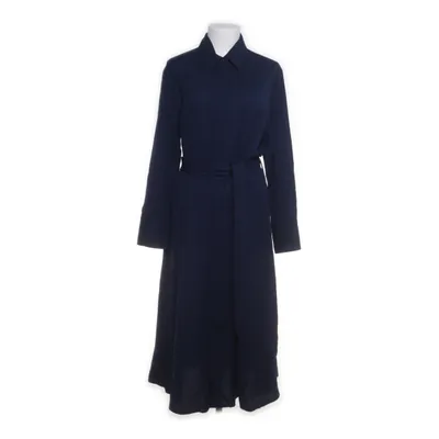 Robe chemise (Bleu) de Massimo Dutti Viscose, Laine