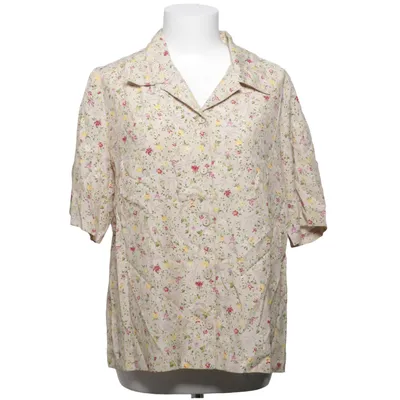 Kortärmad skjorta (Beige, Flerfärgad) från Westerlind Viskos