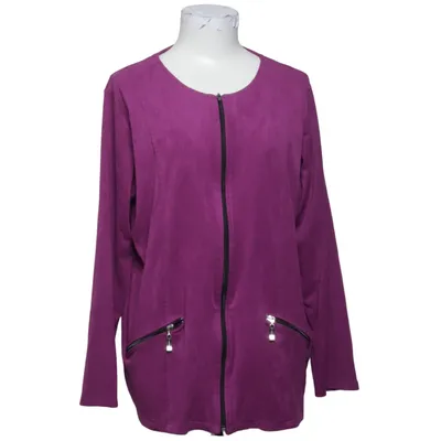 Jacket (Purple) from Martina Elastane, Polyester
