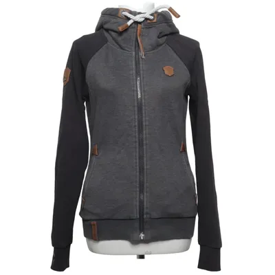 Capuchon sweater (Grijs, Zwart) van Naketano Katoen, Polyester