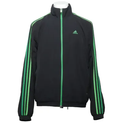 Träningsjacka (Svart, Grön) från Adidas Polyester