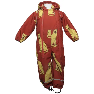Mjukisdräkt (Röd, Gul) från Mini Rodini Polyester