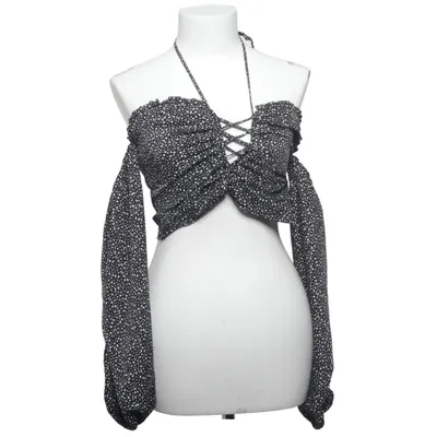 Crop top (Svart, Vit) från Pamela x NA-KD Polyester