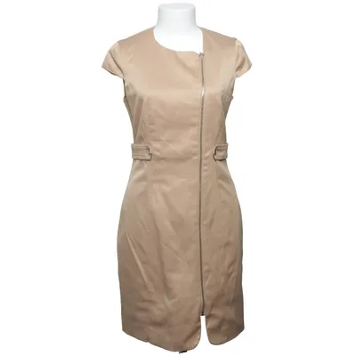 Kleid (Beige) von Attentif Baumwolle, Elasthan, Polyester