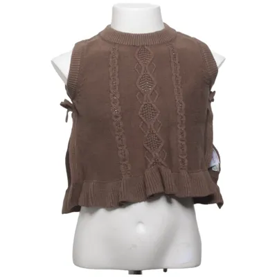 Pull sans manches (Marron) de En Fant Coton biologique