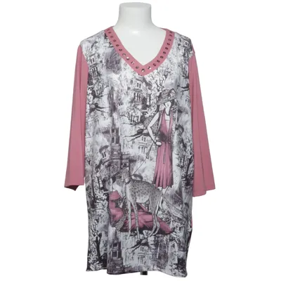 Klänning (Rosa, Svart, Vit) från Alfredo Pauly Elastan, Polyester