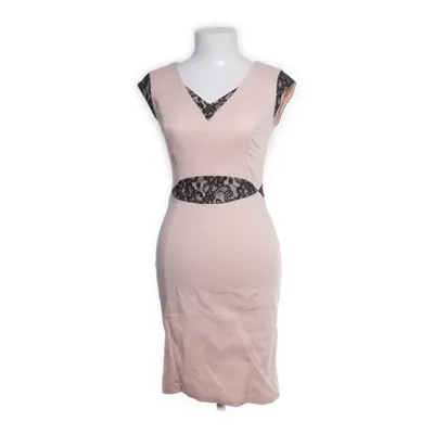Cocktailjurk (Roze, Zwart) van Paper Dolls Katoen, Elastaan, Nylon