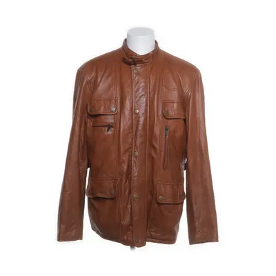 Läderjacka (Brun) från Belstaff Bomull, Skinn