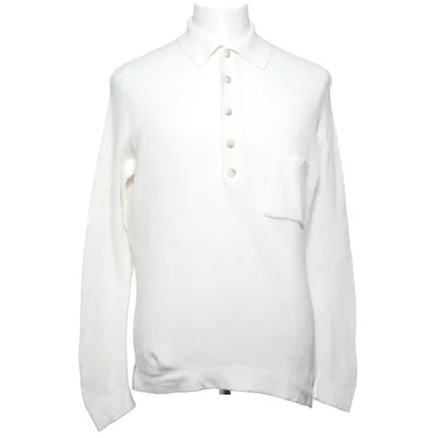 Sweater (White) from Frescobol Carioca Cotton, Wool