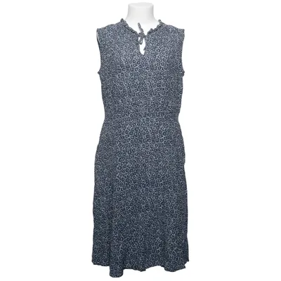 Dress (Blue, White) from Zero Viscose