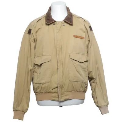 Bomber jacket (Beige) from Avirex Cotton