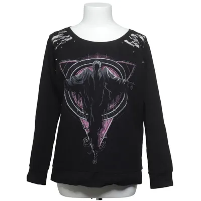 Sweatshirt (Noir, Rose) de EMP Coton, Polyester