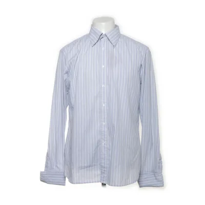 Shirt (Blauw, Wit) van Paul's Fashion