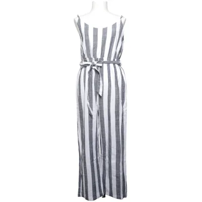 Byxdress (Blå, Vit) från Vintage Denim Bomull, Viskos