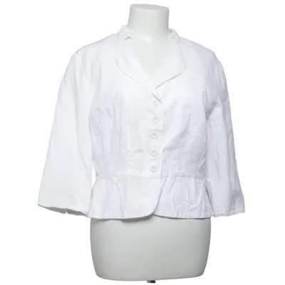 Blazer (Hvid) fra I Say Bomuld, Elastan