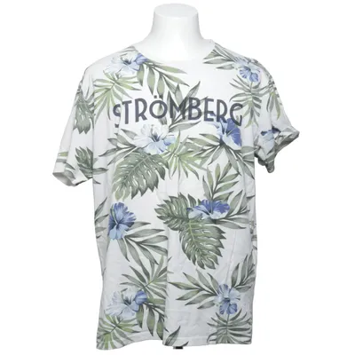 T-shirt (Vit, Grön, Blå) från Strömberg Bomull