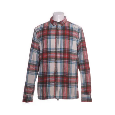 Flanellen overhemd (Groen, Meerkleurig) van RVLT Revolution Polyester, Wol