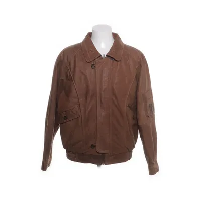 Leather jacket (Brown) from Mark Astor Acetate, Polyamide, Leather