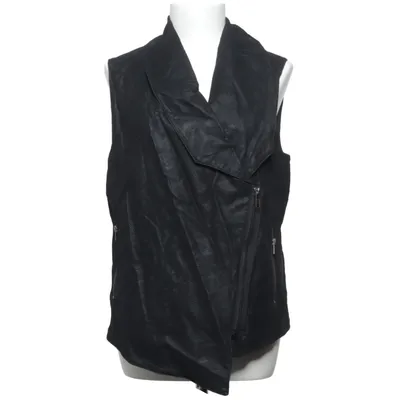 Bikerväst (Svart) från Divided by H&M Bomull, Polyester, Polyuretan, Viskos