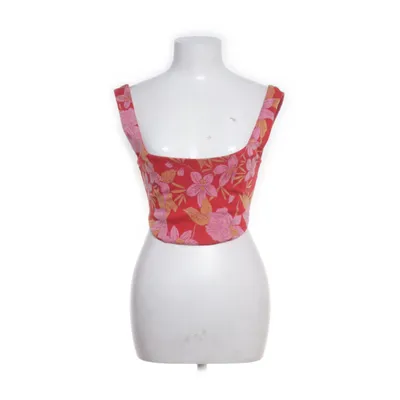 Crop top (Röd, Flerfärgad) från Zara