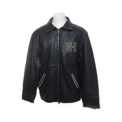Veste en cuir (Noir) de Guess Acétate, Polyamide