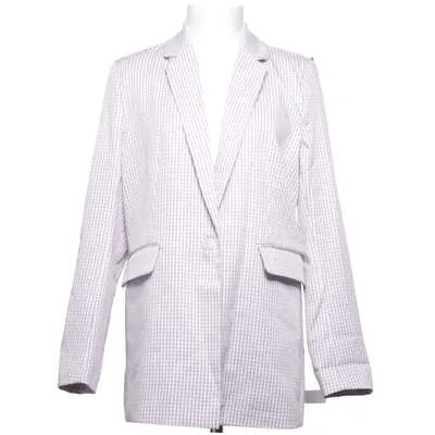 Kavaj (Lila, Vit) från Page One Elastan, Polyester