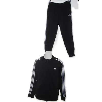Mjukisset (Svart, Vit) från Adidas Bomull, Återvunnen polyester, Viskos