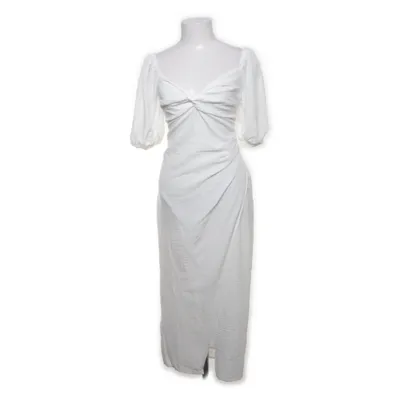 Robe longue (Blanc) de Edited Polyester recyclé