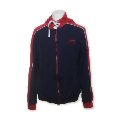 Hoodie (Blue, Red) from Airness Cotton, Polyester