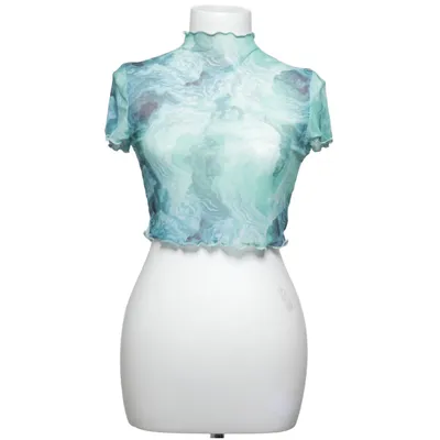 Haut (Mesh Cropped Top) de NLY One Élasthane, Polyester