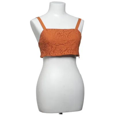 Crop top (Oranje) van Zara Woman Collection Polyester