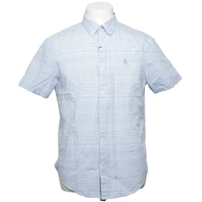 Korte mouwen shirt (Blauw, Wit) van Penguin Katoen, Polyester