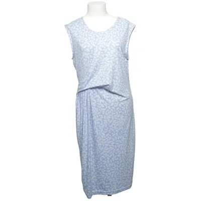 Jurk (Blauw, Wit) van Isay Elastaan, Polyester