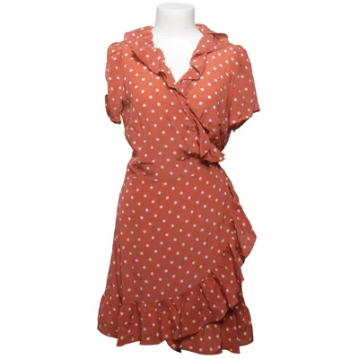 Wrap dress (Orange) from Réalisation Silk